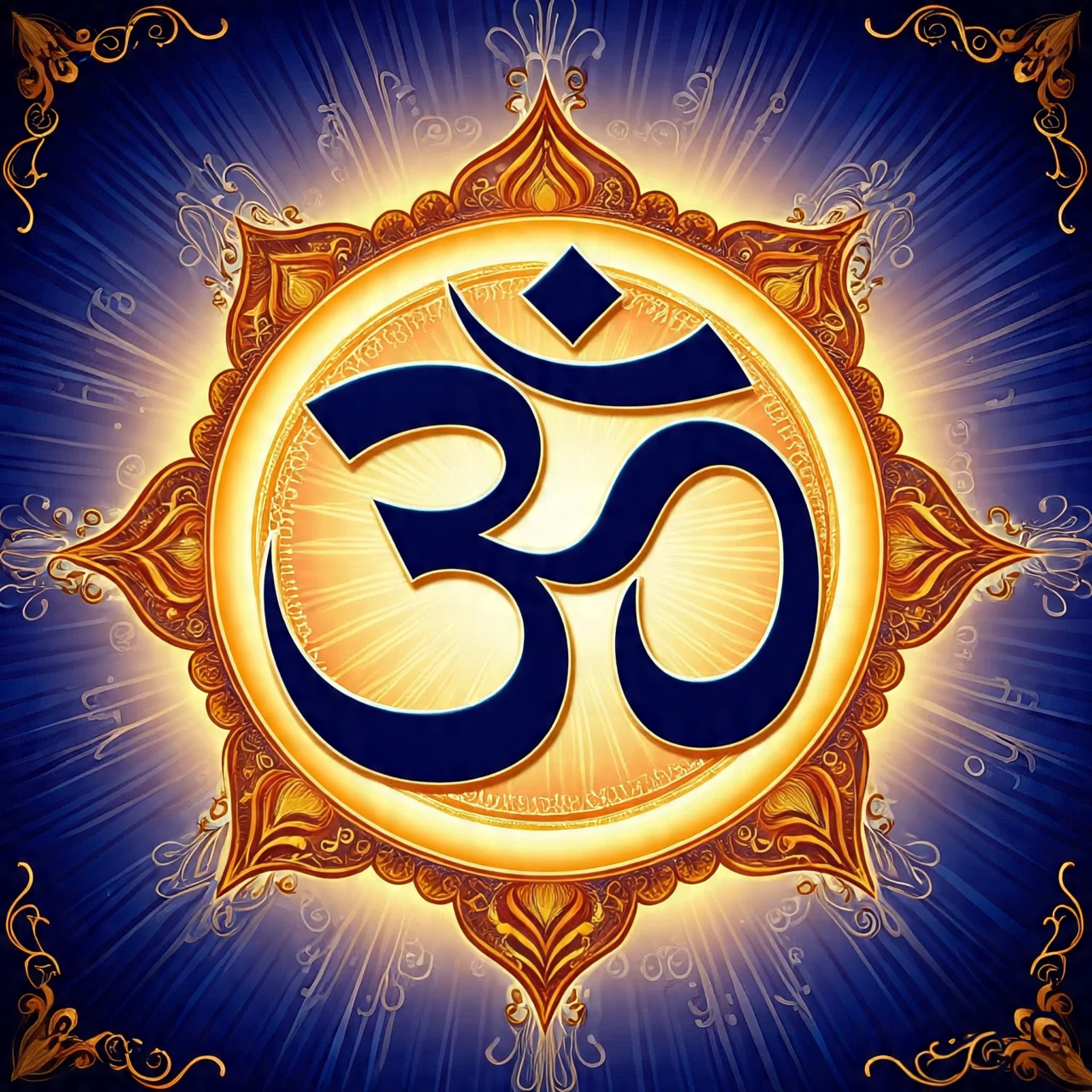 Sacred Om Symbol